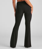 Hidden Gem High Rise Flare Pants provides a stylish start to creating your best summer outfits of the season with on-trend details for 2023!