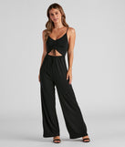 Dream Come True V-Neck Jumpsuit provides a stylish start to creating your best summer outfits of the season with on-trend details for 2023!