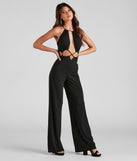 The Spot To Go Halter Jumpsuit provides a stylish start to creating your best summer outfits of the season with on-trend details for 2023!