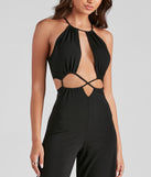 The Spot To Go Halter Jumpsuit for 2023 festival outfits, festival dress, outfits for raves, concert outfits, and/or club outfits