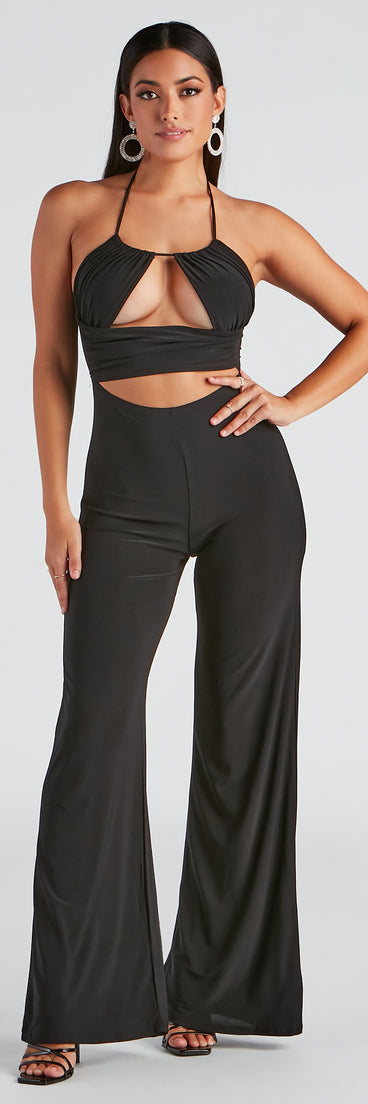 Head Over Heels Cutout Jumpsuit provides a stylish start to creating your best summer outfits of the season with on-trend details for 2023!
