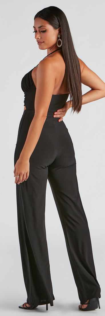 Head Over Heels Cutout Jumpsuit provides a stylish start to creating your best summer outfits of the season with on-trend details for 2023!
