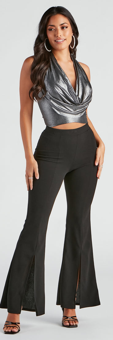 Stay Trendy Split Hem Pants provides a stylish start to creating your best summer outfits of the season with on-trend details for 2023!