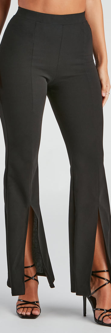 Stay Trendy Split Hem Pants provides a stylish start to creating your best summer outfits of the season with on-trend details for 2023!