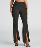 Stay Trendy Split Hem Pants provides a stylish start to creating your best summer outfits of the season with on-trend details for 2023!