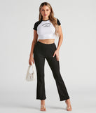 Casual Days Ribbed Knit Pants provides a stylish start to creating your best summer outfits of the season with on-trend details for 2023!