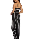 Tied To Perfection Striped Jumpsuit for 2022 festival outfits, festival dress, outfits for raves, concert outfits, and/or club outfits