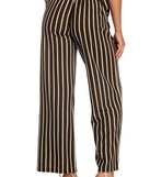 You’ll look stunning in the You See Stripe Through Me Pants when paired with its matching separate to create a glam clothing set perfect for parties, date nights, concert outfits, back-to-school attire, or for any summer event!