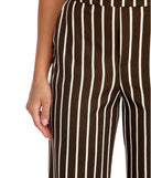 You’ll look stunning in the You See Stripe Through Me Pants when paired with its matching separate to create a glam clothing set perfect for parties, date nights, concert outfits, back-to-school attire, or for any summer event!
