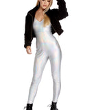 Out Of This World Jumpsuit will help you dress the part in stylish holiday party attire, an outfit for a New Year’s Eve party, & dressy or cocktail attire for any event.
