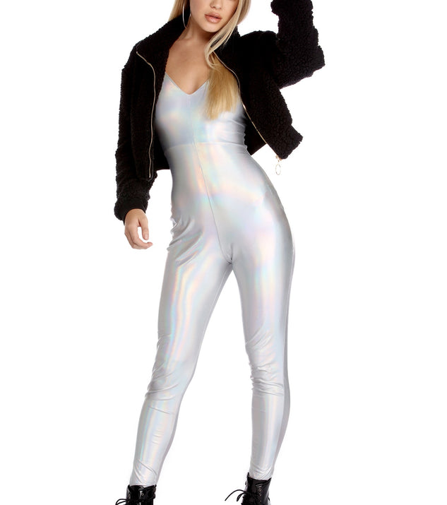 Out Of This World Jumpsuit will help you dress the part in stylish holiday party attire, an outfit for a New Year’s Eve party, & dressy or cocktail attire for any event.