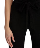 Shine So Fine Glitter Knit Pants