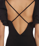 Ruffle Ready Jumpsuit is the perfect Homecoming look pick with on-trend details to make the 2023 HOCO dance your most memorable event yet!