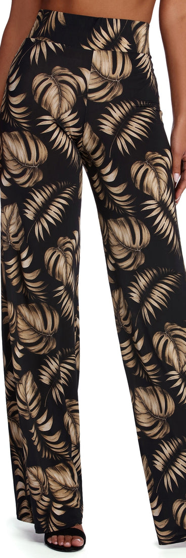 You’ll look stunning in the Island Vibes Wide Leg Pants when paired with its matching separate to create a glam clothing set perfect for parties, date nights, concert outfits, back-to-school attire, or for any summer event!