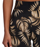 You’ll look stunning in the Island Vibes Wide Leg Pants when paired with its matching separate to create a glam clothing set perfect for parties, date nights, concert outfits, back-to-school attire, or for any summer event!