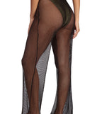 Mesh Mood Wide Leg Pants for 2022 festival outfits, festival dress, outfits for raves, concert outfits, and/or club outfits