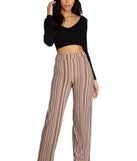 Straighten Up Striped Pants