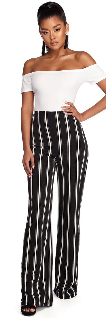 Go Getter Striped Jumpsuit will help you dress the part in stylish holiday party attire, an outfit for a New Year’s Eve party, & dressy or cocktail attire for any event.