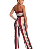 For A Spin Striped Jumpsuit for 2022 festival outfits, festival dress, outfits for raves, concert outfits, and/or club outfits