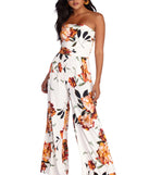 Sprung On Florals Jumpsuit will help you dress the part in stylish holiday party attire, an outfit for a New Year’s Eve party, & dressy or cocktail attire for any event.