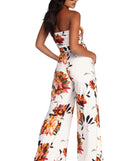 Sprung On Florals Jumpsuit for 2022 festival outfits, festival dress, outfits for raves, concert outfits, and/or club outfits