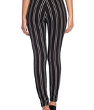 With fun and flirty details, Tied In Pinstripes Pants shows off your unique style for a trendy outfit for the summer season!