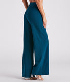 Wrap Around You Crepe Wide-Leg Pants provides a stylish start to creating your best summer outfits of the season with on-trend details for 2023!