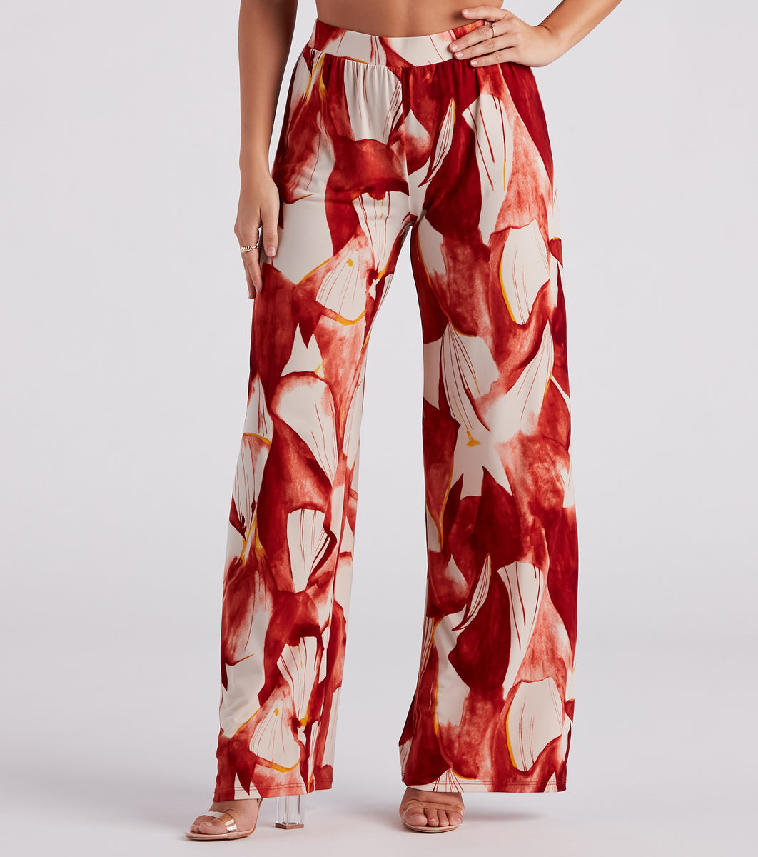 Island Palm Sydney Wide Leg Pant