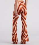 Move It Groove It Swirl Print Flare Pants is a fire pick to create 2023 festival outfits, concert dresses, outfits for raves, or to complete your best party outfits or clubwear!