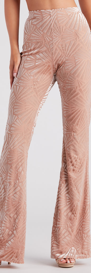 Still Got Knit Velvet Flare Pants provides a stylish start to creating your best summer outfits of the season with on-trend details for 2023!