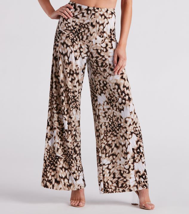 Cause Commotion Printed Wide Leg Pants is a trendy pick to create 2023 festival outfits, festival dresses, outfits for concerts or raves, and complete your best party outfits!