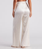 Trending In Satin High Rise Pants provides a stylish start to creating your best summer outfits of the season with on-trend details for 2023!