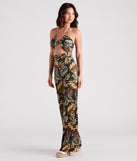 Mojito Please Tropical Halter Jumpsuit provides a stylish start to creating your best summer outfits of the season with on-trend details for 2023!