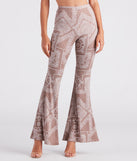 Paisley Princess Boho Flare Pants is a fire pick to create 2023 festival outfits, concert dresses, outfits for raves, or to complete your best party outfits or clubwear!