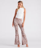 Paisley Princess Boho Flare Pants is a fire pick to create 2023 festival outfits, concert dresses, outfits for raves, or to complete your best party outfits or clubwear!