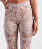 Casual Boho Vibes Paisley Flare Pants is a fire pick to create 2023 festival outfits, concert dresses, outfits for raves, or to complete your best party outfits or clubwear!