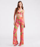 Tropical Destination High Waist Palazzo Pants provides a stylish start to creating your best summer outfits of the season with on-trend details for 2023!