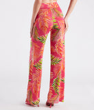 Tropical Destination High Waist Palazzo Pants provides a stylish start to creating your best summer outfits of the season with on-trend details for 2023!