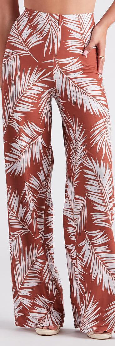 Island Girl High Rise Wide Leg Pants provides a stylish start to creating your best summer outfits of the season with on-trend details for 2023!