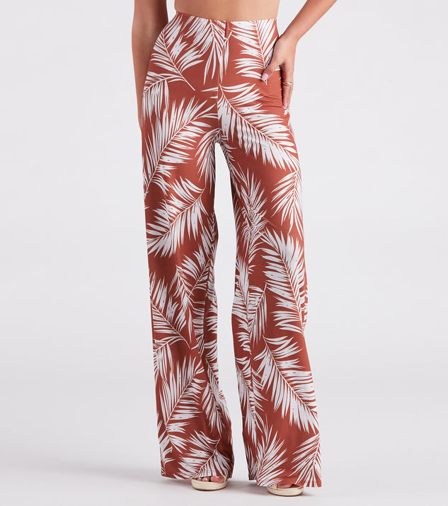 Island Girl High Rise Wide Leg Pants provides a stylish start to creating your best summer outfits of the season with on-trend details for 2023!