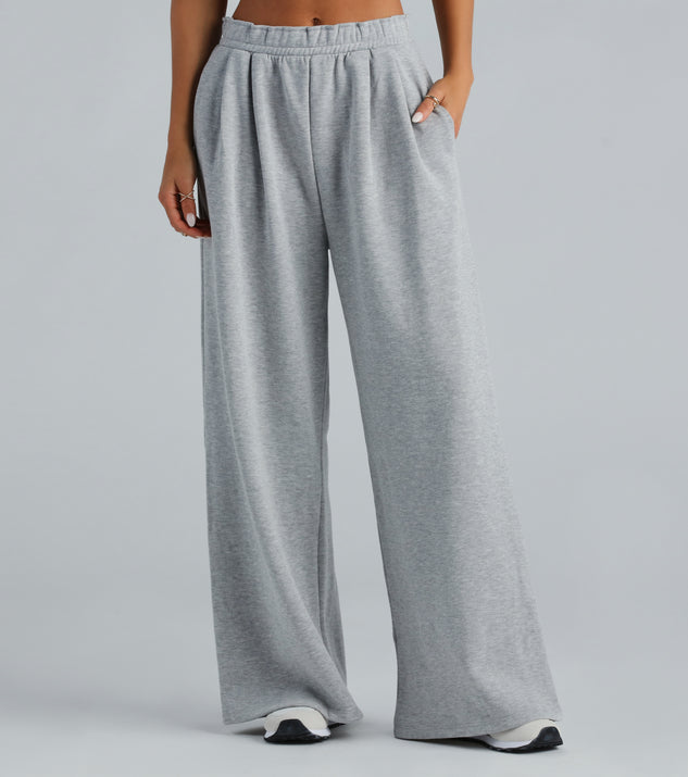 Favorite Trend High-Rise Oversized Sweatpants & Windsor