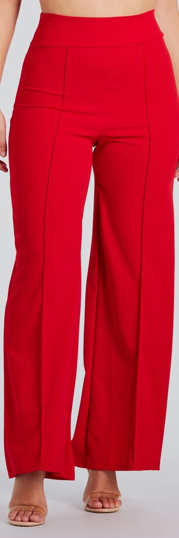 Looking Chic High Waist Wide-Leg Pants