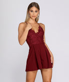 Gleaming Beauty Lace Romper will help you dress the part in stylish holiday party attire, an outfit for a New Year’s Eve party, & dressy or cocktail attire for any event.