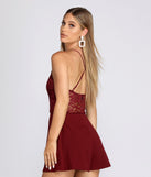 Gleaming Beauty Lace Romper is the perfect Homecoming look pick with on-trend details to make the 2023 HOCO dance your most memorable event yet!