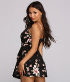 Ride With Me Skater Romper for 2022 festival outfits, festival dress, outfits for raves, concert outfits, and/or club outfits