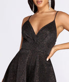 Dazzle Dreams Glitter Skater Romper for 2023 festival outfits, festival dress, outfits for raves, concert outfits, and/or club outfits