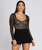 Lace Celebrate Skater Romper provides a stylish start to creating your best summer outfits of the season with on-trend details for 2023!