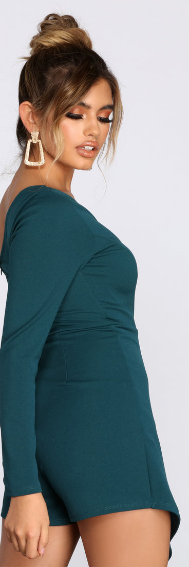 All About You Romper provides a stylish start to creating your best summer outfits of the season with on-trend details for 2023!