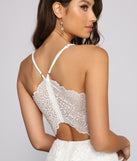 Beauty In Lace Skater Romper is the perfect Homecoming look pick with on-trend details to make the 2023 HOCO dance your most memorable event yet!