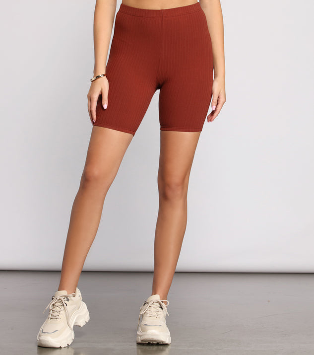 That Basic Life Ribbed Biker Shorts provides a stylish start to creating your best summer outfits of the season with on-trend details for 2023!